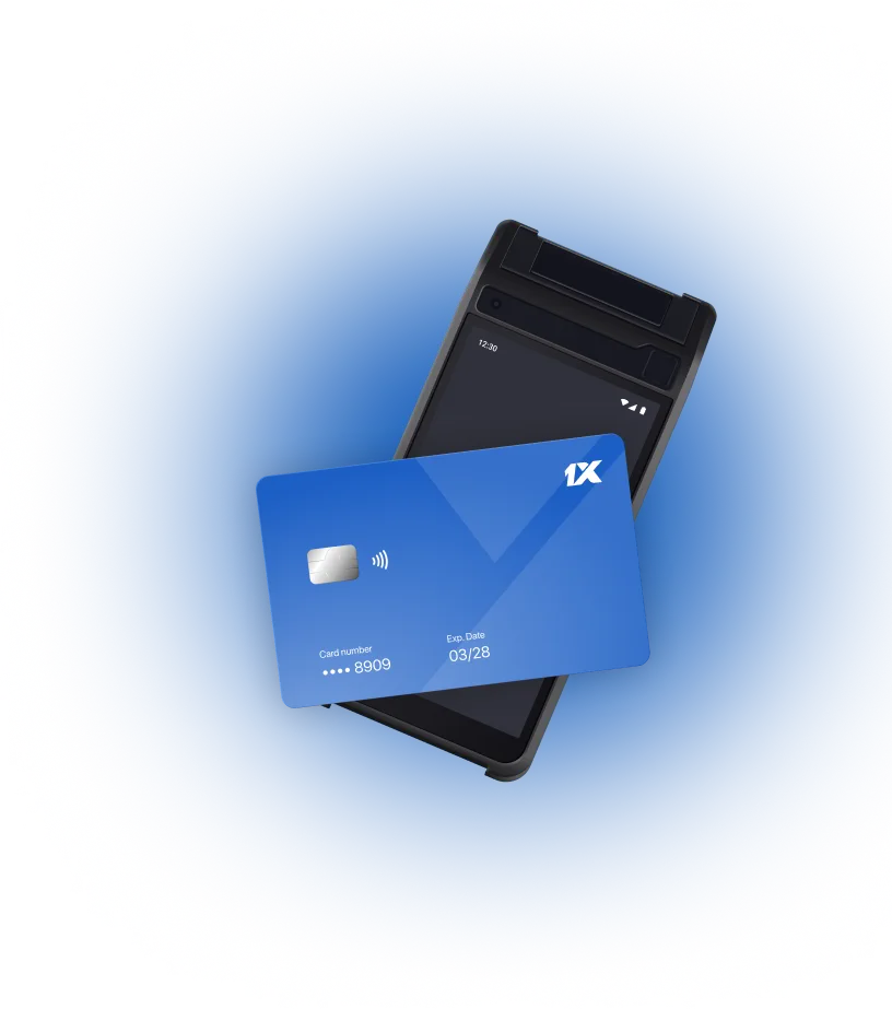 Терминал и карта 1xBet